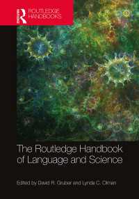 ラウトレッジ版　言語と科学ハンドブック<br>The Routledge Handbook of Language and Science