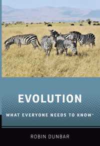Ｒ．ダンバー著／誰もが知っておきたい進化論<br>Evolution : What Everyone Needs to Know®