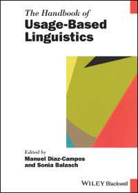 ブラックウェル版　用法基盤言語学ハンドブック<br>The Handbook of Usage-Based Linguistics