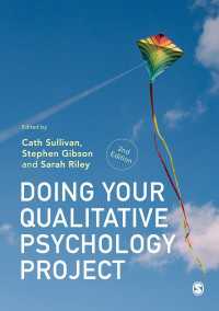 質的心理学プロジェクトの実践（第２版）<br>Doing Your Qualitative Psychology Project（Second Edition）