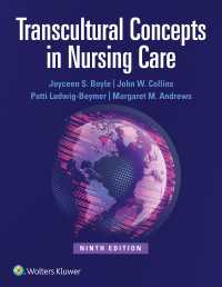 看護のための異文化理解（第９版）<br>Transcultural Concepts in Nursing Care（9）