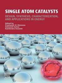 単原子触媒：設計、合成、特性評価、エネルギー応用<br>Single Atom Catalysts : Design, Synthesis, Characterization, and Applications in Energy