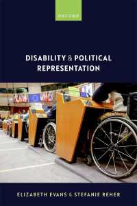 障害と政治的代表<br>Disability and Political Representation